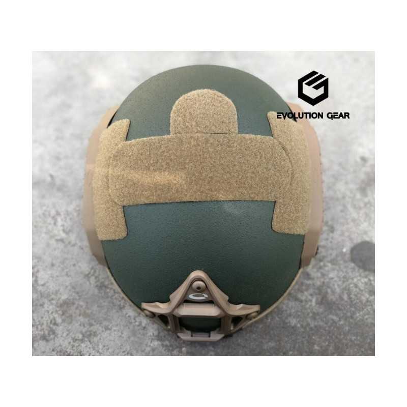 에볼루션기어 마리타임 헬멧 + 옵스코어 각인 레일 D형, OD 색상,SPECPRECISION TACTICAL GEAR전술 헬멧