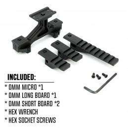 OMM Micro Mount OMM2, optische Achshöhe 2.50" OMM Micro Mount OMM2, optische Achshöhe 2.50"
