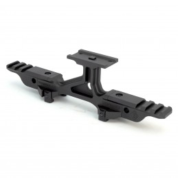 SPECPRECISION Tactical Picatinny Offset Inline Scout Mount For Surefire Scoutlight Series AR15 Airsoft Hunting Accesory