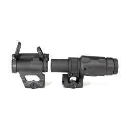 AIM M5 Punto rojo y magnificador 6XMAG-1 6X, eje óptico 1.57", conjunto SPECPRECISION AIM M5 Punto rojo y magnificador 6XMAG-1 6X, eje óptico 1.57", conjunto SPECPRECISION