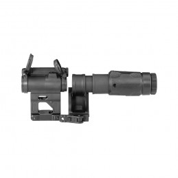 AIM M5 Visor de punto rojo con magnificador 6XMAG-1 6X, combo eje óptico 2.26" de SPECPRECISION