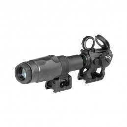 SPECPRECISION T2r with 6xmag-1 Magnifier LEAP Sytle Mount Optical Center of Height 1.57" Combo