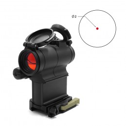 NEW 2023Ver.光学系 Crossfire Red Dot Sight Gen II-2 MOA Dot CF-RD2 下部 1/3 共証人マウント付き|SPECPRECISION TACTICAL GEARレッドドットサイト