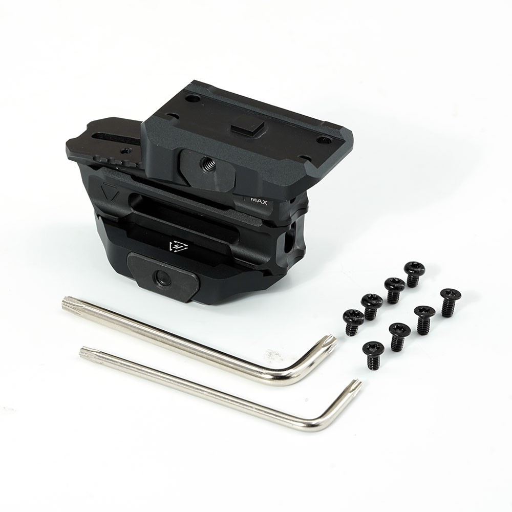 SPECPRECISION Strike Montura óptica variable para visor de punto rojo de airsoft SPECPRECISION Strike Montura óptica variable para visor de punto rojo de airsoft