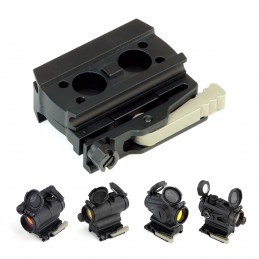 SPECPRECISION Tactical LRP QD Mount with Spacer Low Height