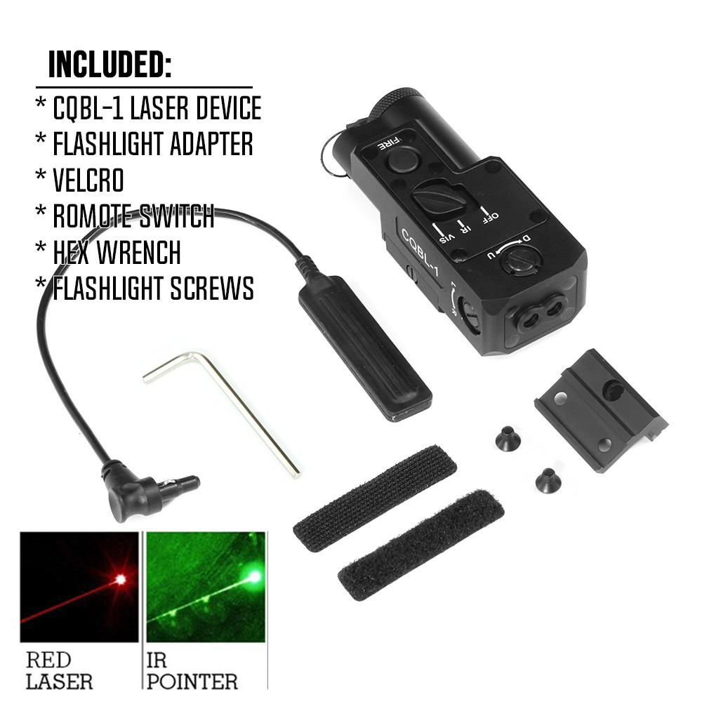 SOTAC CQBL 1 Lasers visible et IR co-alignés SOTAC CQBL 1 Lasers visible et IR co-alignés