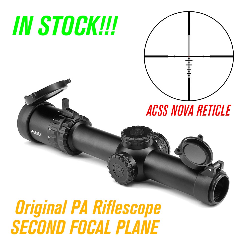 Thermal riflescopes 1-6X24 LPVO ACSS NOVA 레티클,SPECPRECISION TACTICAL GEAR라이플 스코프