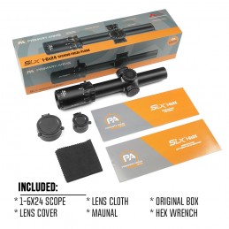 Primary Arms SLx 1-6x24mm SFP Lunette avec réticule éclairé ACSS Nova à fil de fibre