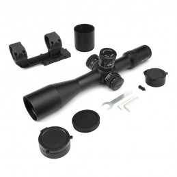 SPECPRECISION ED 6-24X50mm Luneta FFP de tubo 34mm, retículo MARD Zero Stop, preta