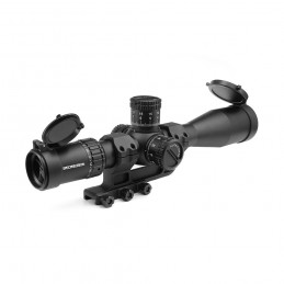 SPECPRECISION ED 6-24X50mm Visor FFP de tubo 34mm, retícula MARD Zero Stop, negro