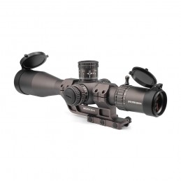 SPECPRECISION ED 6-24X50mm FFP 34mm Tube Riflescope Red Illumination Zero stop MARD Reticle FDE Color SPECPRECISION ED 6-24X50mm FFP 34mm Tube Riflescope Red Illumination Zero stop MARD Reticle FDE Color