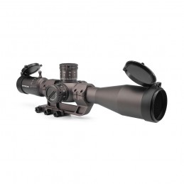 SPECPRECISION ED 6-24X50mm FFP 34mm Tube Riflescope Red Illumination Zero stop MARD Reticle FDE Color SPECPRECISION ED 6-24X50mm FFP 34mm Tube Riflescope Red Illumination Zero stop MARD Reticle FDE Color