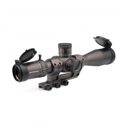 SPECPRECISION ED 6-24X50mm FFP Riflescope Red Illumination Zero stop MARD reticle FDE Color