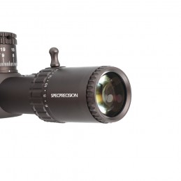 SPECPRECISION ED 6-24X50mm FFP 34mm Tube Riflescope Red Illumination Zero stop MARD Reticle FDE Color SPECPRECISION ED 6-24X50mm FFP 34mm Tube Riflescope Red Illumination Zero stop MARD Reticle FDE Color