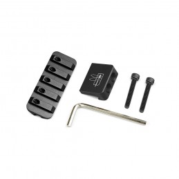 THORNTAIL2 Montura desplazada y adaptador de riel Picatinny para MLOK/Picatinny, tamaño micro