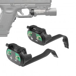 Dual switch for DBAL and flash light