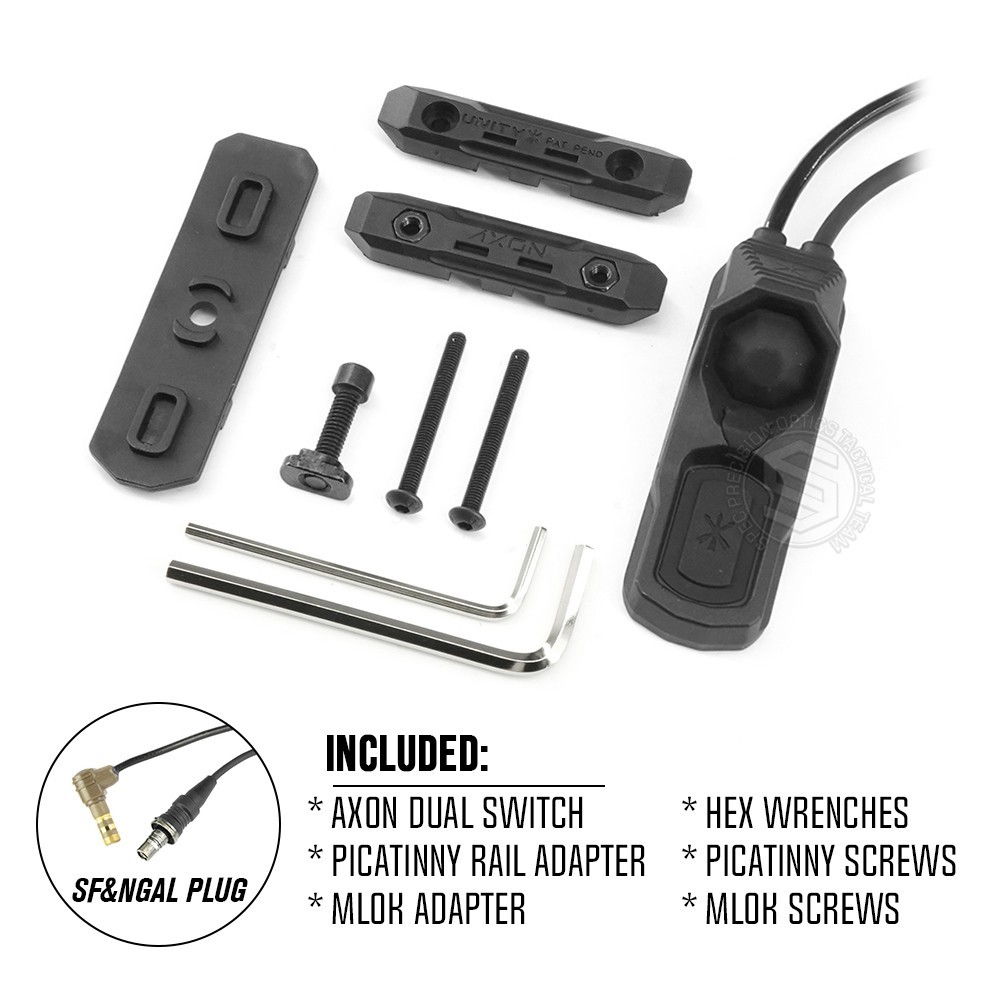 SPECPRECISION 2024 Nouveau AXON SYNC Contacteur double déporté NGAL LA23 et fiche Surefire SPECPRECISION 2024 Nouveau AXON SYNC Contacteur double déporté NGAL LA23 et fiche Surefire