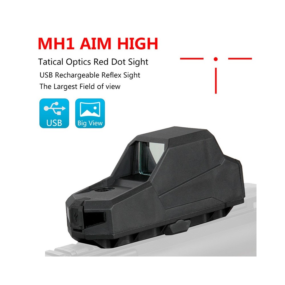 Tactical Airsoft MH1 Rotpunkt-Reflexvisier Tactical Airsoft MH1 Rotpunkt-Reflexvisier