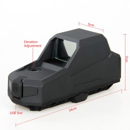 Tactical Airsoft MH1 Viseur reflex point rouge Tactical Airsoft MH1 Viseur reflex point rouge