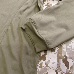 LEAF Chimera Four-Way Elastic Quick-Drying Combat Long-Sleeved Top Crocodile Color,SPECPRECISION소프트 쉘