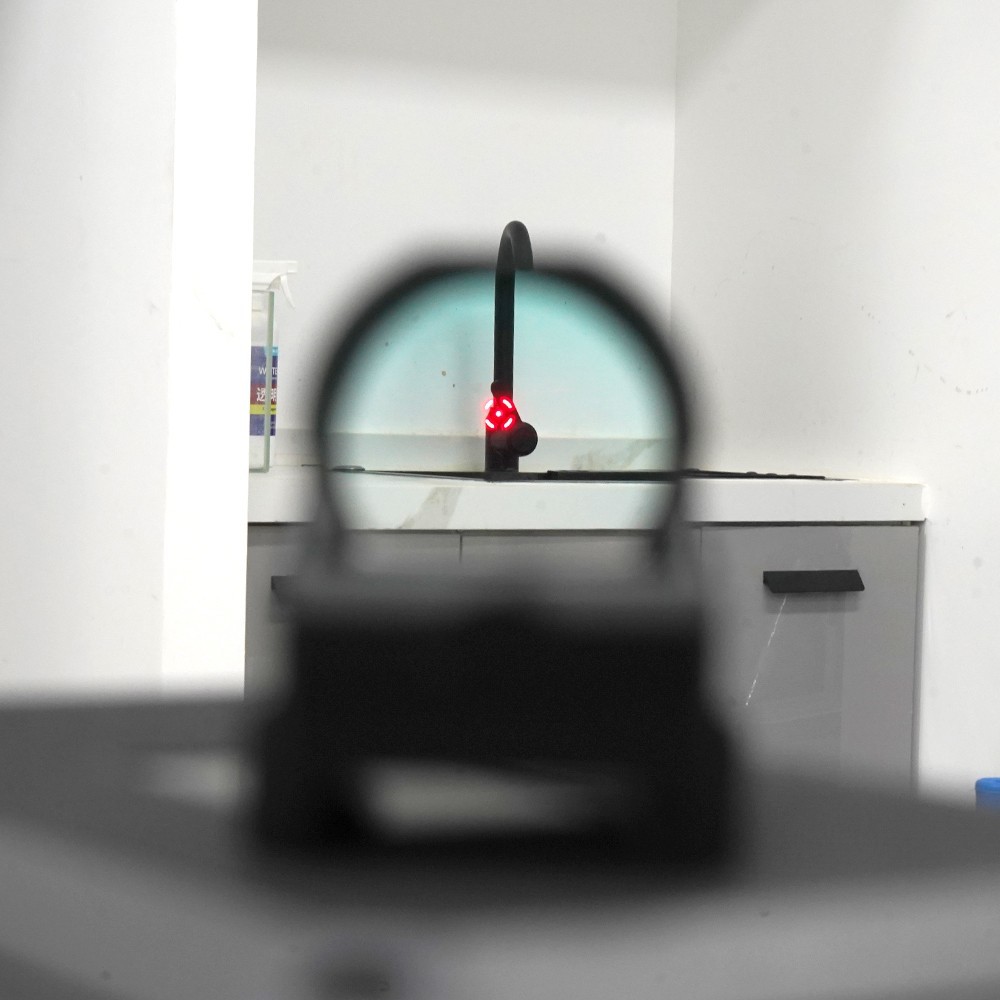 thumbnail image 2 of MidTen Red/Green Dot Sight - 4 Reticles (Dot, Circle, Crosshair) With Quick Detach Mount - 20mm Rail 2 of 4