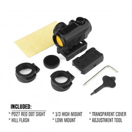 SPECPRECISION Solar Power S5 Close Red Dot Sight with High Low Mount,SPECPRECISION레드 도트 사이트 SPECPRECISION Solar Power S5 Close Red Dot Sight with High Low Mount,SPECPRECISION레드 도트 사이트