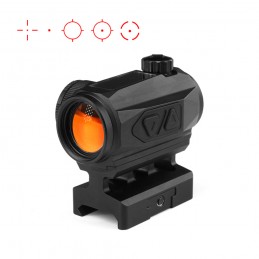 SPECPRECISION Sentinel SP25 1x25mm Solar Red Dot Shake Awake Reflex Sight Multiple Reticles