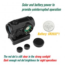 SPECPRECISION Solar Power S5 Close Red Dot Sight with High Low Mount,SPECPRECISION레드 도트 사이트 SPECPRECISION Solar Power S5 Close Red Dot Sight with High Low Mount,SPECPRECISION레드 도트 사이트