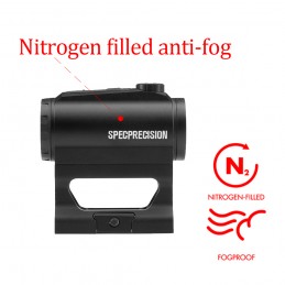 SPECPRECISION Sentinel PD21 1x21mm Solar Red Dot Sight Multiple Reticles SPECPRECISION Sentinel PD21 1x21mm Solar Red Dot Sight Multiple Reticles