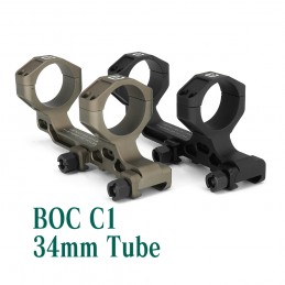 SPEC PRECISION Montage de lunette 34mm avec niveau à bulle