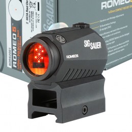 시그 로미오5 1x20mm 컴팩트 2 Moa 레드 도트 사이트 2023년형