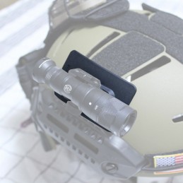 Placa SOTAC FAST ATTACH M-LOK com trilho Picatinny 1913 de alumínio