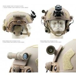 3 Volt Helmet Light,SPECPRECISION전술 조명 마운트 3 Volt Helmet Light,SPECPRECISION전술 조명 마운트