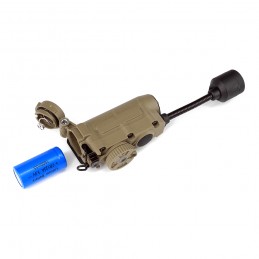 Luz IFF para capacete tático Sidewinder Stalk, preto e FDE em estoque Luz IFF para capacete tático Sidewinder Stalk, preto e FDE em estoque