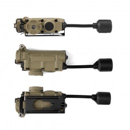 Luz IFF de casco táctico Sidewinder Stalk, negro y FDE en stock Luz IFF de casco táctico Sidewinder Stalk, negro y FDE en stock