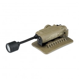 Lampe IFF de casque tactique Sidewinder Stalk, noir et FDE en stock
