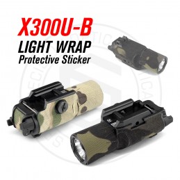 SUREFIRE X300U-B Wrap Light Sticker MC / MCBK color in stock