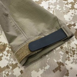 Überarbeitete LEAF DRAC Kampf-Softshelljacke mit durchgehendem Reißverschluss, Crocodile