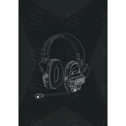 FCS FALCON EARS Auriculares tácticos de comunicación