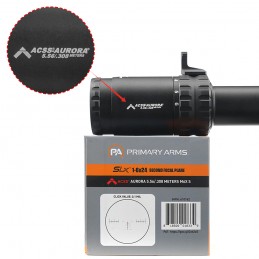Visor PRIMARY ARMS SLx LPVO 1-6X24mm ACSS AURORA 5.56/.308 METERS M6X S Visor PRIMARY ARMS SLx LPVO 1-6X24mm ACSS AURORA 5.56/.308 METERS M6X S