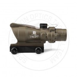 SPECPRECISION 2024 NEW TA31 4x32 M4 Red/Green Chevron Reticle Riflescope TAN Color|SPECPRECISIONライフルスコープ SPECPRECISION 2024 NEW TA31 4x32 M4 Red/Green Chevron Reticle Riflescope TAN Color|SPECPRECISIONライフルスコープ