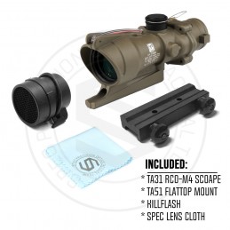 SPECPRECISION 2024 NEW TA31 4x32 M4 Red/Green Chevron Reticle Riflescope TAN Color|SPECPRECISIONライフルスコープ SPECPRECISION 2024 NEW TA31 4x32 M4 Red/Green Chevron Reticle Riflescope TAN Color|SPECPRECISIONライフルスコープ