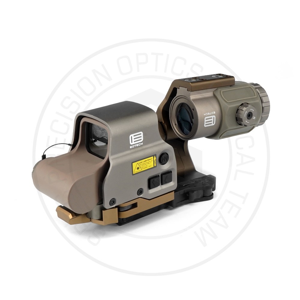 Ensemble SPECPRECISION EXPS3 point rouge et magnificateur G43 3X, axe 2.26", noir/FDE Ensemble SPECPRECISION EXPS3 point rouge et magnificateur G43 3X, axe 2.26", noir/FDE