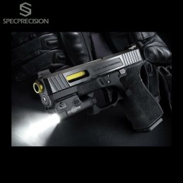 슈어파이어 XC1 컴팩트 권총용 전술 조명, 검정색,SPECPRECISION TACTICAL GEAR전술 조명