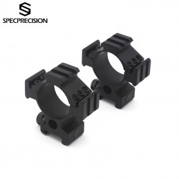Scope Mount 30mm Weaver Rings(Pair) Low Profile 20mm Picatinny Rail Mount Rings