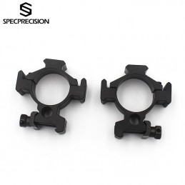 Scope Mount 30mm Weaver Rings(Pair) Low Profile 20mm Picatinny Rail Mount Rings