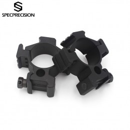 Scope Mount 30mm Weaver Rings(Pair) Low Profile 20mm Picatinny Rail Mount Rings