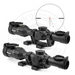 Tango6t 1-6x FFP LPVO Riflescope with NF 1.54" 1.93" Mount Combo