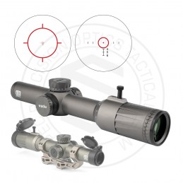 SPECPRECISION VUDU 1-6X FFP LPVO-Zielfernrohr FDE