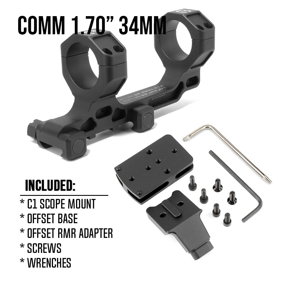 COMM C1 1.54" 모듈식 마운트 높이 34mm 튜브 스코프 마운트 FDE 색상,SPECPRECISION스코프 마운트 COMM C1 1.54" 모듈식 마운트 높이 34mm 튜브 스코프 마운트 FDE 색상,SPECPRECISION스코프 마운트